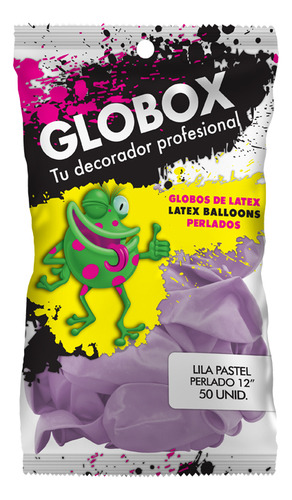 Globos Perlados 12 Globox X 50 Unidades Colores