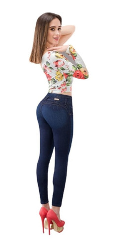 Jeans Para Mujer Levanta Pompa Stretch Savi Jeans 3133