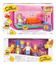 Comprar Los Simpsons Figuras- Casa Sala Tv + 7 Figuras De Simpsons
