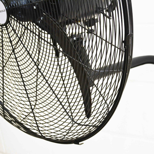 Imagen 4 de 10 de Ventilador Pared Motor Industrial 26 ¡ Garantia 3 Años ! - C/ Giro Y Reclinable - Palas Metalicas - Industria Nacional