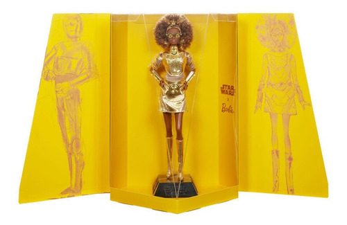 Barbie Star Wars Muñeca Fashion C-3po (Usado)