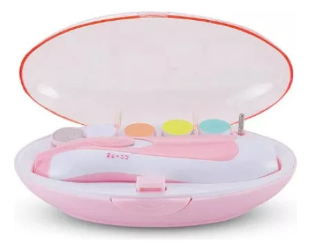 Limpador De Unhas Elétrico 1 Uni 6 Em 1 Para Adultos E Bebês