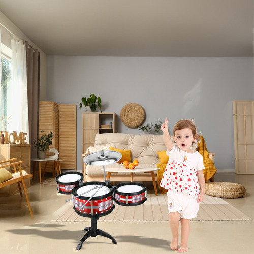 Batería Educativa Playing Beat Toy Para Niños Pequeños