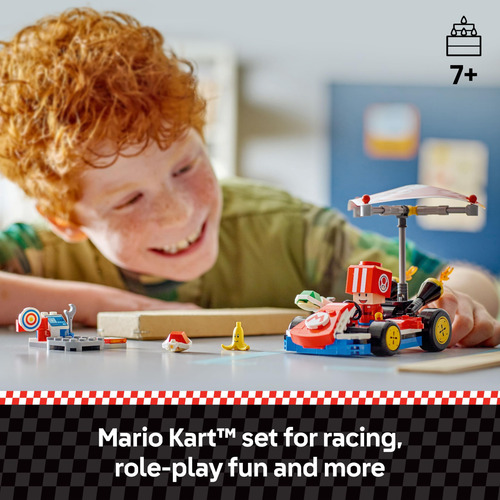 Set De Construcción De Juguetes Lego Super Mario Mario Kart