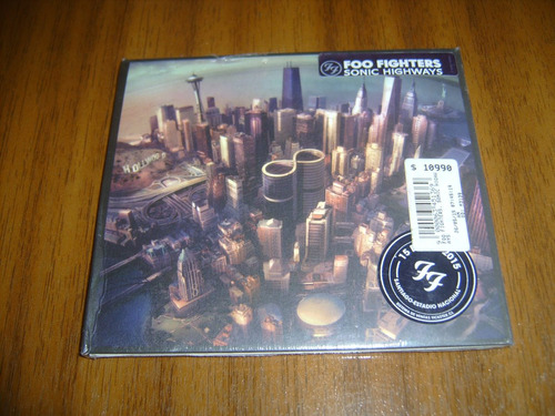 Cd Foo Fighters / Sonic Highways (nuevo Y Sellado) Europeo