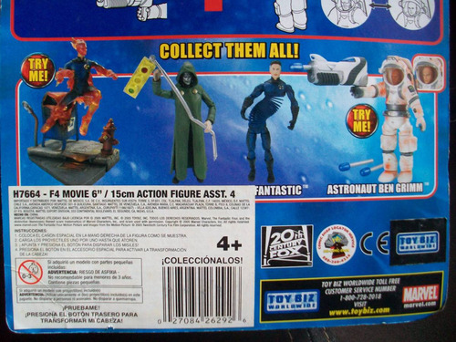 4 Fantasticos Ben Grimm Astronauta