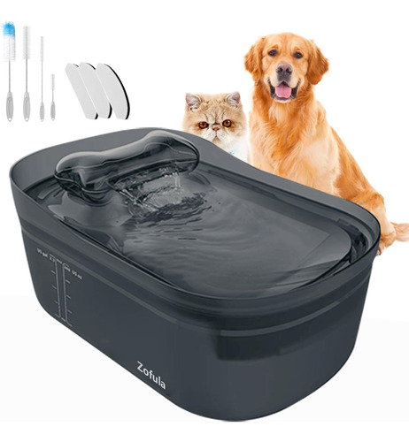 Fuente De Agua Para Perros De 2 3 Gal 300 Oz 9 L Dispensador