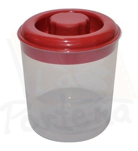 Frasco Tarro Plastico 3 Lt Con Tapa Recipiente Cocina Comida