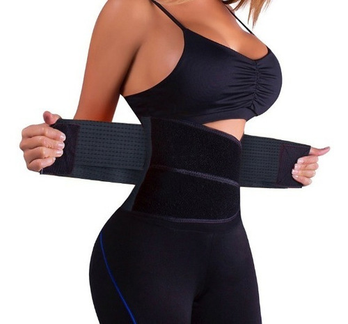 Cinta Auxiliar Redução Medidas Faixa Neoprene Abdominal - Hb