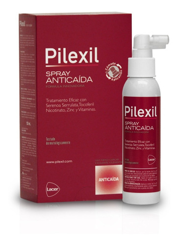 Pilexil Loción Spray Capilar Anticaida Y Reparador 120ml