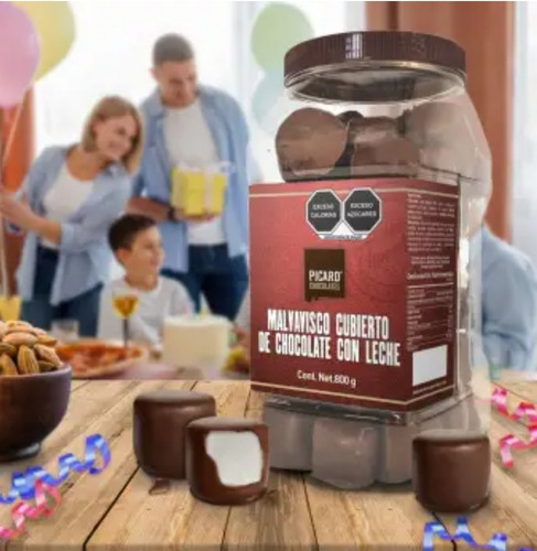Bombón Cubierto Con Chocolate Picard 1600 Gramos Malvavisco
