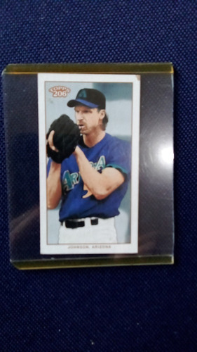 Mini Tarjeta De Randy Johnson Hof 2015 N2 