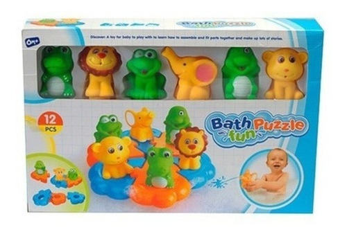 Rompecabezas Animales Puzzle De Baño 12 Piezas 5788