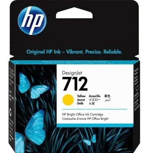 Hp 712 29-ml Yellow Ink Cartridge