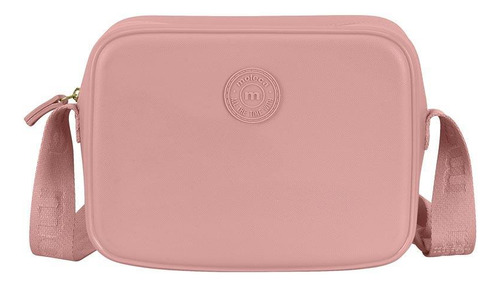 Bolsa Alça Transversal Moleca Modelo Retangular - Rosa