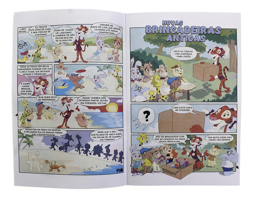 Histórias Em Quadrinhos: Vamos Com Tudo! (Escolinha Todolivro), de Magalhães, Júlio César. Editorial Todolivro Distribuidora Ltda. em português, 2021