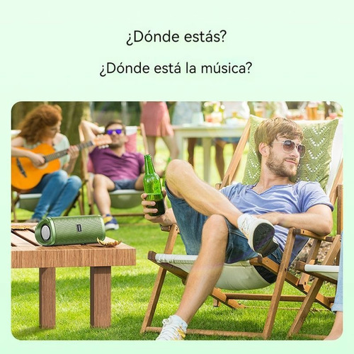 Imagen 7 de 9 de Altavoz Bluetooth Portátil Deportivo De Dos Modos, De La Mar