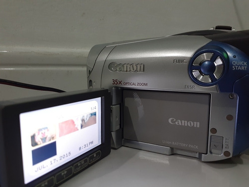 Filmadora Canon Dc210