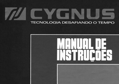 Cygnus Cp1800 Manual De Instruções