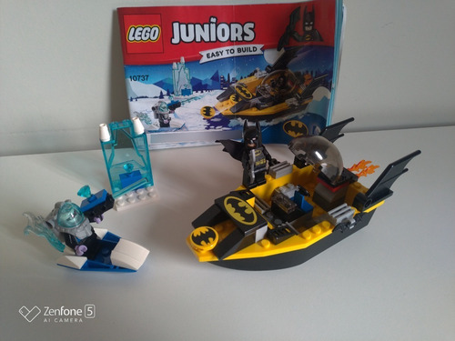 Lego Júnior Batman Vs Mr Freeze 10737 - 4-7 Anos Com Manual (Usado)