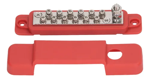 comprar Bloque De Terminales De Distribución Rojo Y Rojo, Barra Cole