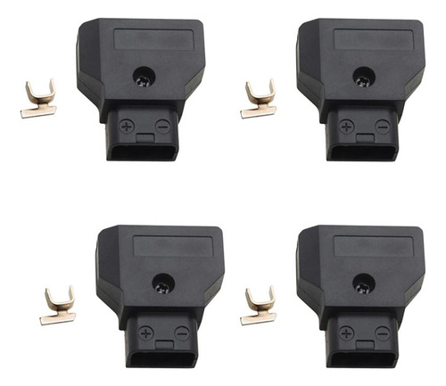 4 Piezas 2 Pin Conector Para Cámara Dslr Rig Cable De