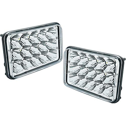 2 Bombillas De Luz Led De 4x6 Pulgadas Y 90w - Faros Re...