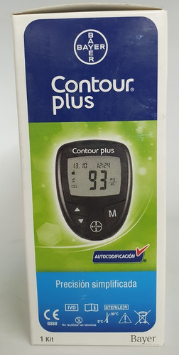 Glucometro Contour Plus De Bayer Kit Medidor Caja Cerrada