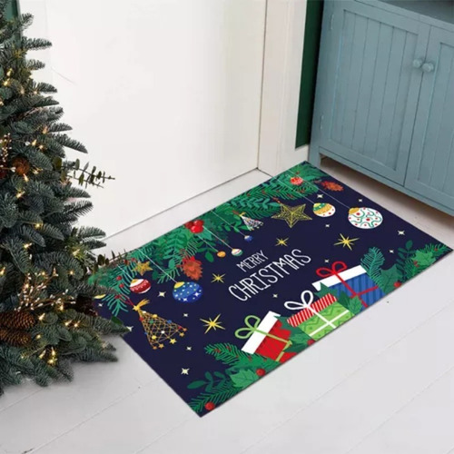 Alfombra De Entrada De Navidad, Decoración Navideña, Tapete