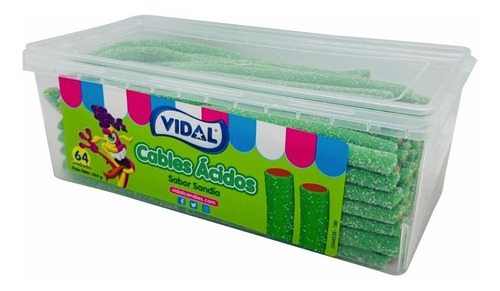 Gomas Vidal Acidos X64 Sandia