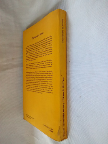 Dictionnaire De Morale Otfried Hoffe Cerf En Frances