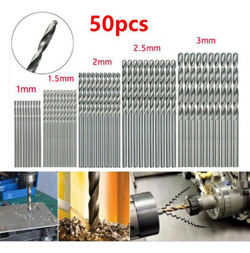 Mini Pequeño Micro Hss Juego De Brocas De Taladro De 1-3mm