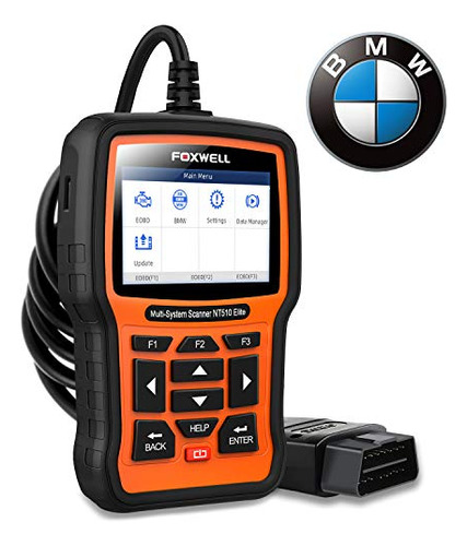 Foxwell Nt510 Para Escáneres Bmw Obd2 Lector De Código De Co