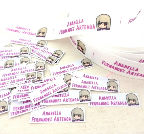 2 X30 Etiquetas Personalizadas Para Ropa P/pegar Con Plancha