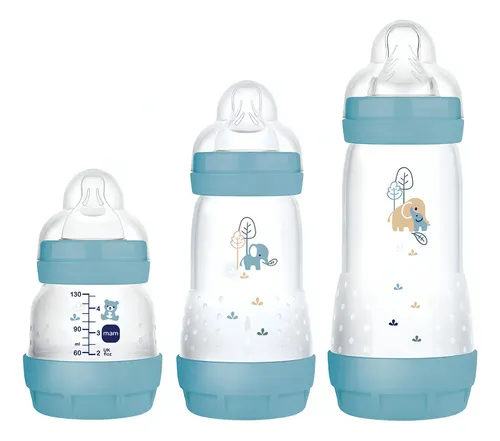 Kit Com 3 Mamadeiras Easy Start