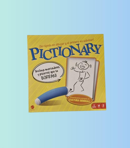Juego De Mesa Pictionary Cultura General Mattel