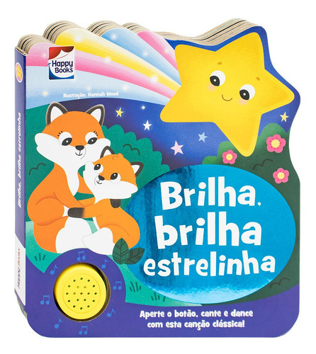 Minhas Canções Favoritas: Brilha, Brilha Estrelinha, De Igloo Books. Editora Happy Books, Capa Dura Em Português