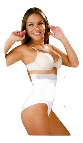Faja Body Corte Francés Con Banda Body Siluette Control Modelo 1006