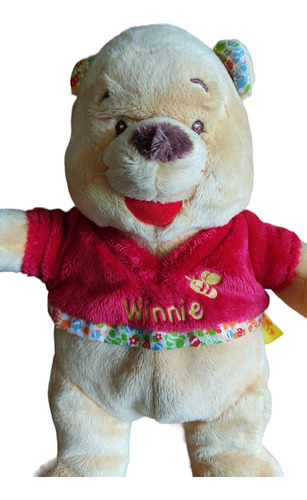  Peluche Winnie Pooh Baby Detalles En  Orejas Y Patas. 24 Cm