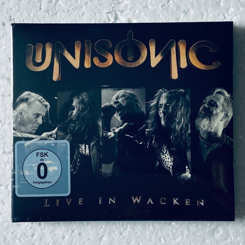 Cd+dvd Unisonic - Live In Wacken