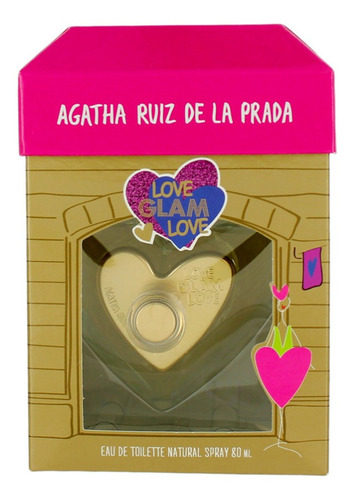Agatha Love Glam Love Fashion Collector 80 Ml Edt Original
