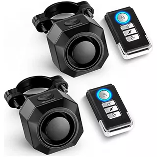 Usb Recargable Alarma De Bicicleta Mando Distancia, 110...