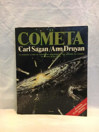 El Cometa - Sagan Y Druyan - Planeta - Usado