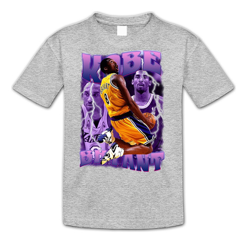 Remera Kobe Bryant - Basquet Lakers Mamba Aesthetic Unisex 