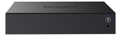 Modem Optico Pon Lan 4p Ont 140 Poe Intelbras Cor Preto