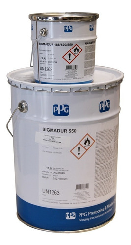 Ppg Poliuretano Acrilico Alifatico (a+b) Amar/rojos-20 L