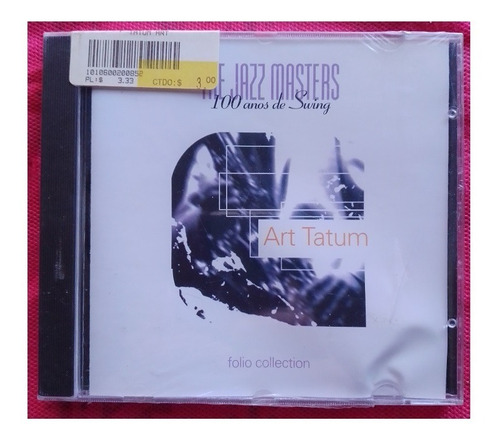 Art Tatum The Jazz Masters Cd Nuevo