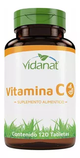 Vitamina C 120 Tabletas Vidanat