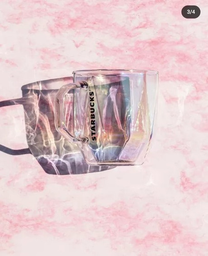 Imagen 2 de 8 de Taza Starbucks Edición Limitada Cherry Blossom Tornasolada