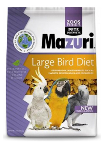 Alimento Mazuri Large Bird Diet